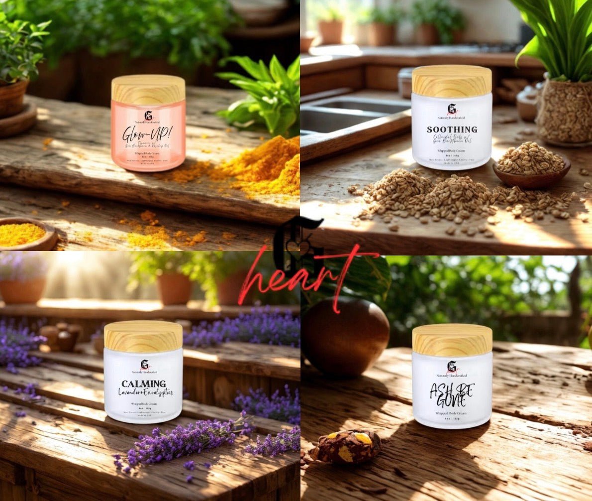 Whipped Body Cream - Gabriel's Heart Naturally Handcrafted