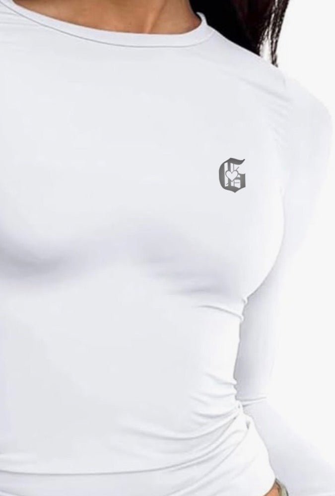 Gheart ❤️ - Reflective Logo - Light Compression - Long Sleeve - Gabriel's Heart Naturally Handcrafted