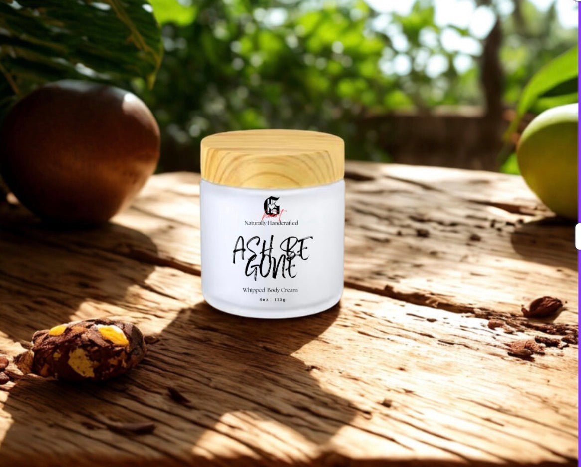 ASH BE GONE - Original - Intense Moisture - Whipped Body cream - Gabriel's Heart Naturally Handcrafted