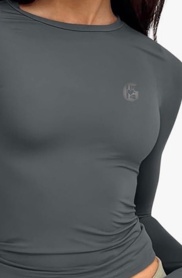 Gheart ❤️ - Reflective Logo - Light Compression - Long Sleeve - Gabriel's Heart Naturally Handcrafted