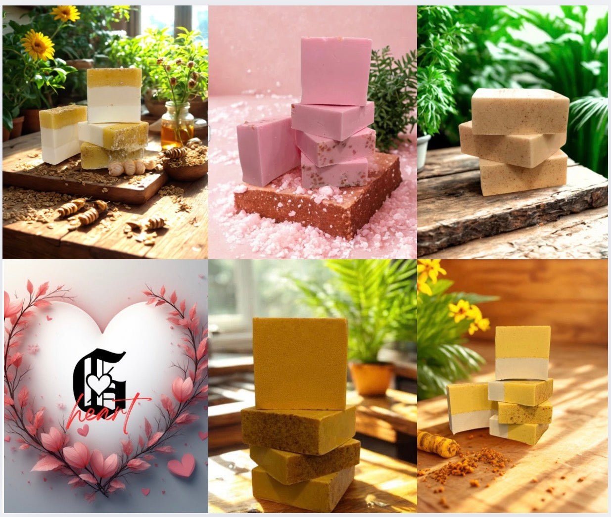 Gheart ❤️ Soap Collection - Gabriel's Heart Naturally Handcrafted