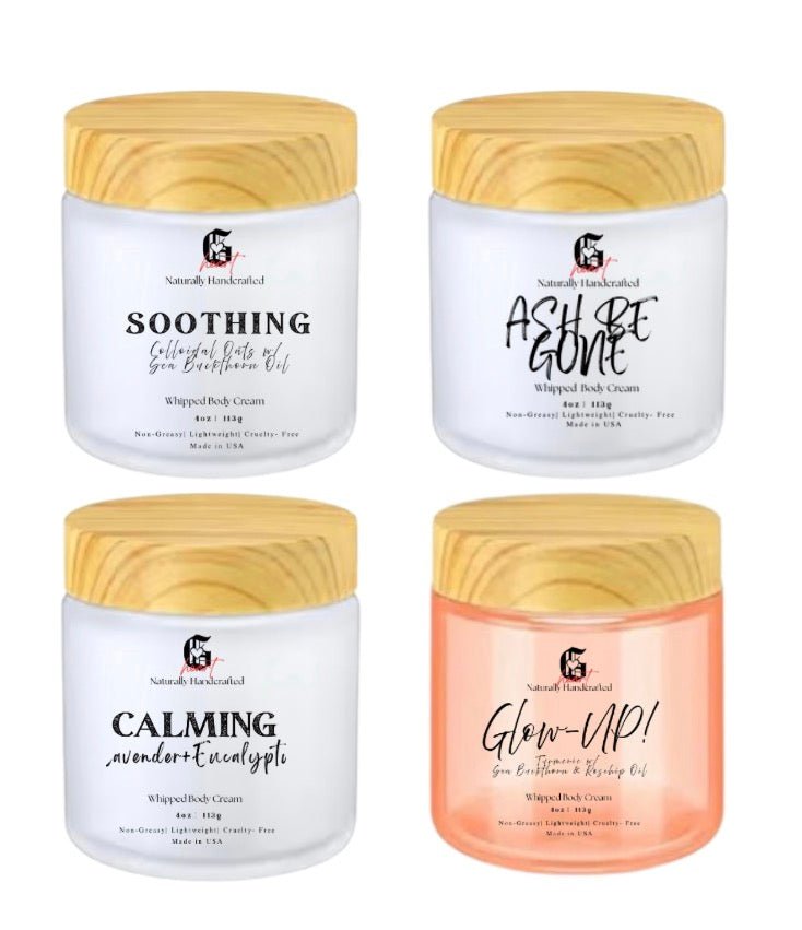 Gheart ❤️ Whipped Body Cream Collection - Gabriel's Heart Naturally Handcrafted