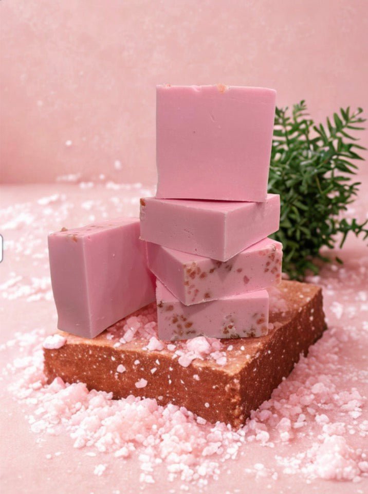 Pink Himalayan Sea Salt Soap - Gabriel's Heart Naturally Handcrafted